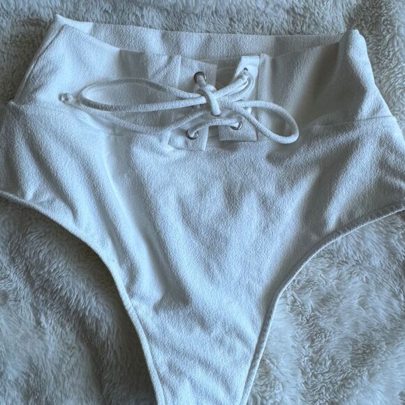 Revel Rey Other - Revel Rey Swim bottoms - high waist with tie